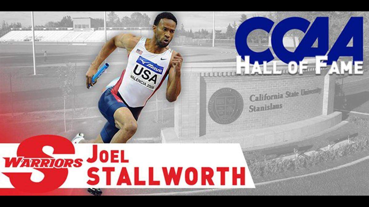 Former Stanislaus State athlete Joe Stallworth will be inducted into the CCAA Hall of Fame. Stallworth played basketball and ran track at Stan State.