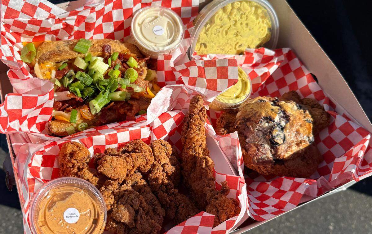 Saucin’ it Up Fried Chicken in Modesto, Friday, June 20, 2025.