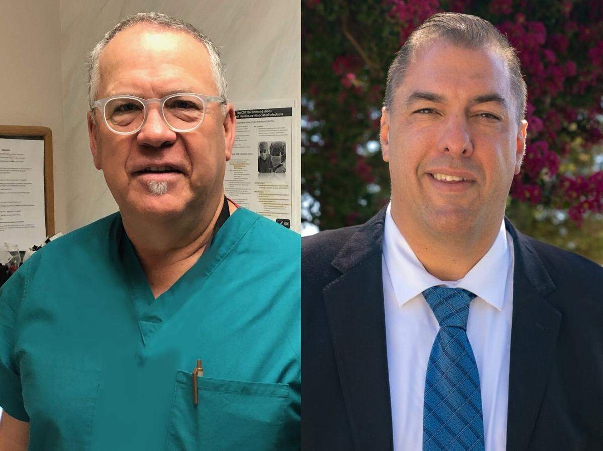 Turlock City Council District 1 candidates (L-R): Kevin Bixel and Chris Nichols.