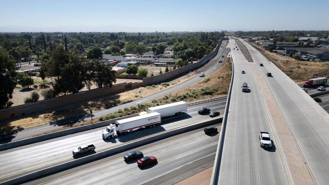 Highway 132 looking west from Highway 99 in Modesto, Calif., Tuesday, Sept. 10, 2024.