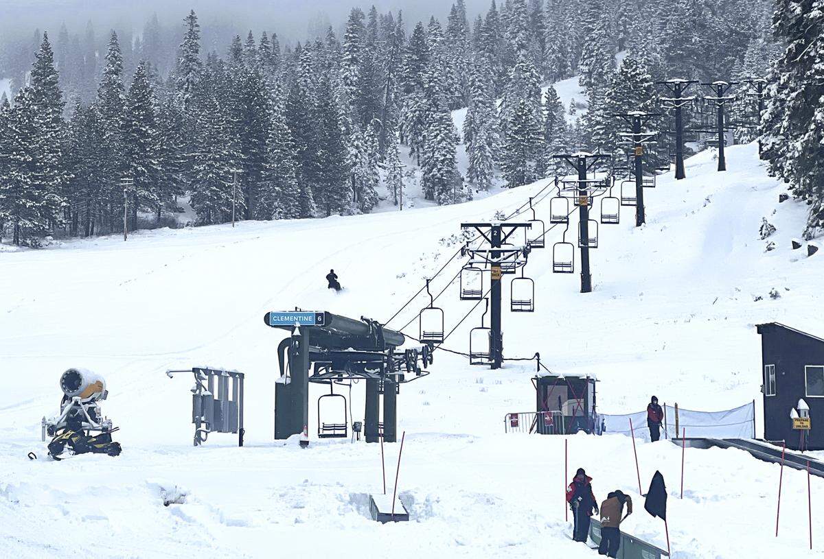The ski and snowboard season will start Jan. 5, 2024, at the Dodge Ridge Mountain Resort near Pinecrest CA.