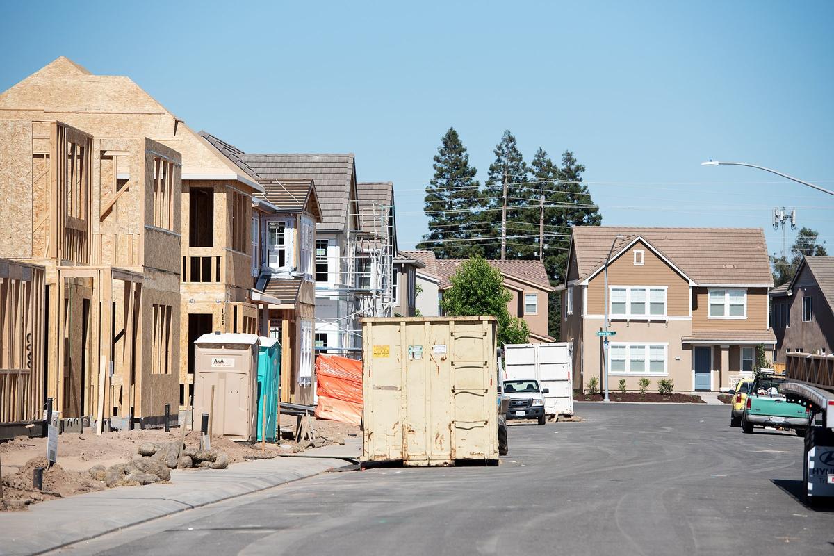 The Groves, a Florsheim Homes housing development in east Modesto, Calif., Saturday, June 16, 2018. 