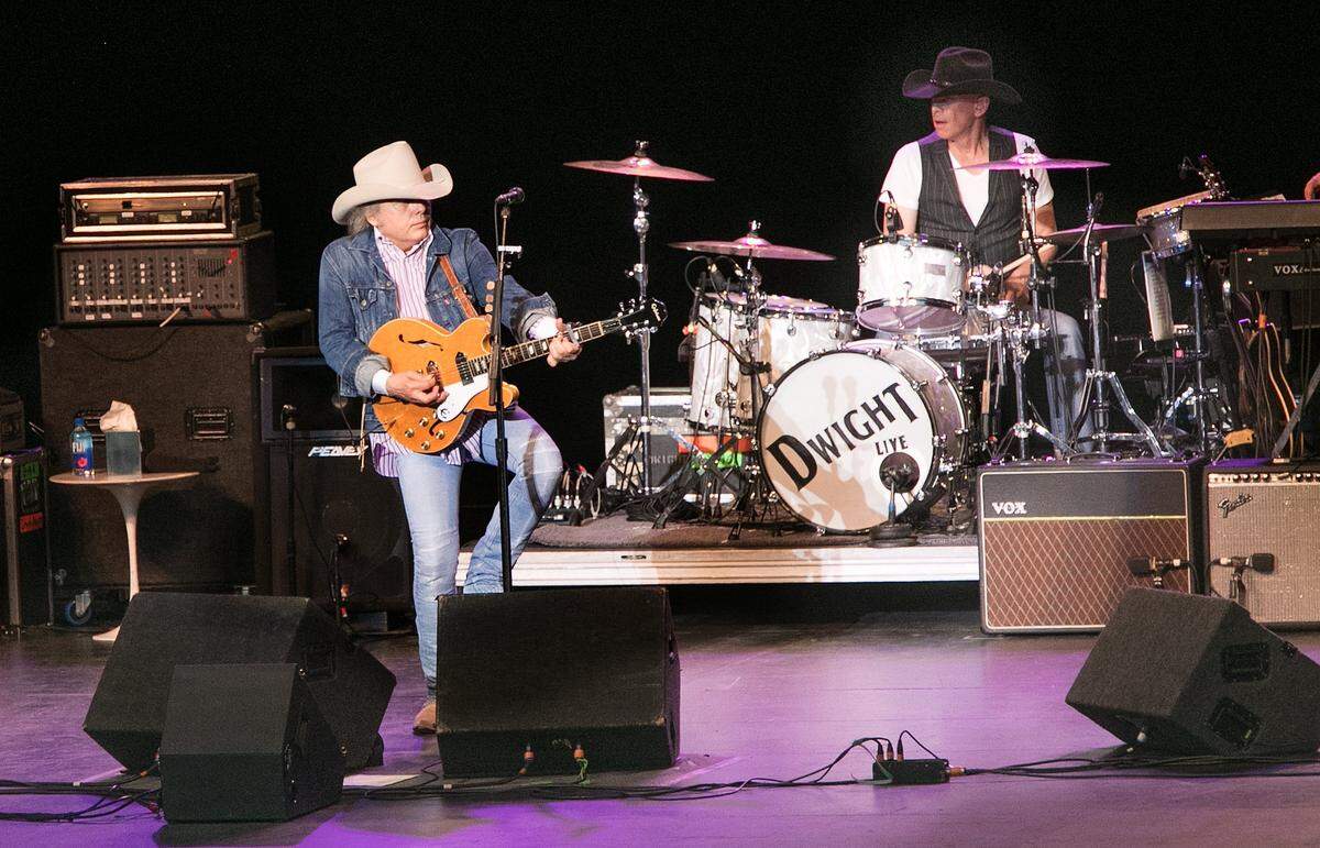 Dwight Yoakam, seen performing in 2017, will play the Fruit Yard Amphitheatre in Modesto in September.