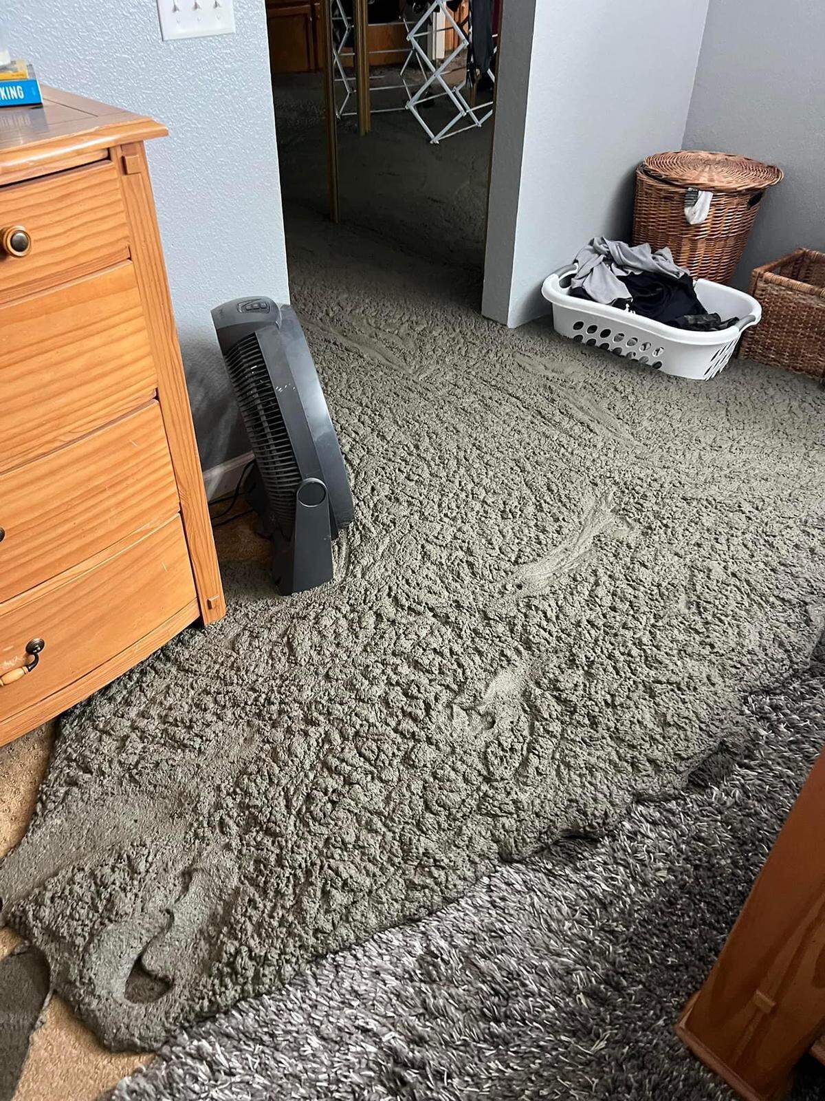 For nearly two months the members of the Hughson Church of Christ have had to use portable bathrooms and the minister and his wife have not been able to live in their home on the church grounds because of a city sewer project that went awry.