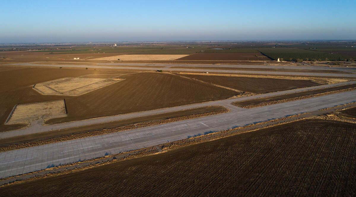 Crows Landing airport in Crows Landing, Calif., Friday, Nov.18, 2022.