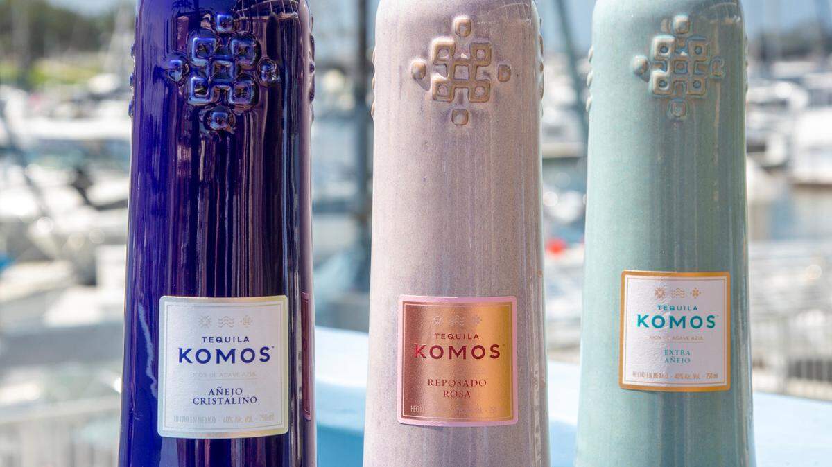 E.&J. Gallo Winery of Modesto CA is distributing Tequila Komos, sold in handmade ceramic bottles, in a deal announced Aug. 17, 2022.