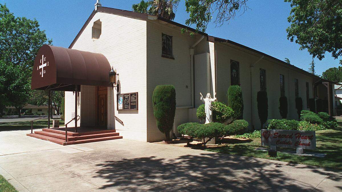 Sacred Heart Catholic Church in Patterson, Calif. is pictured in 2000