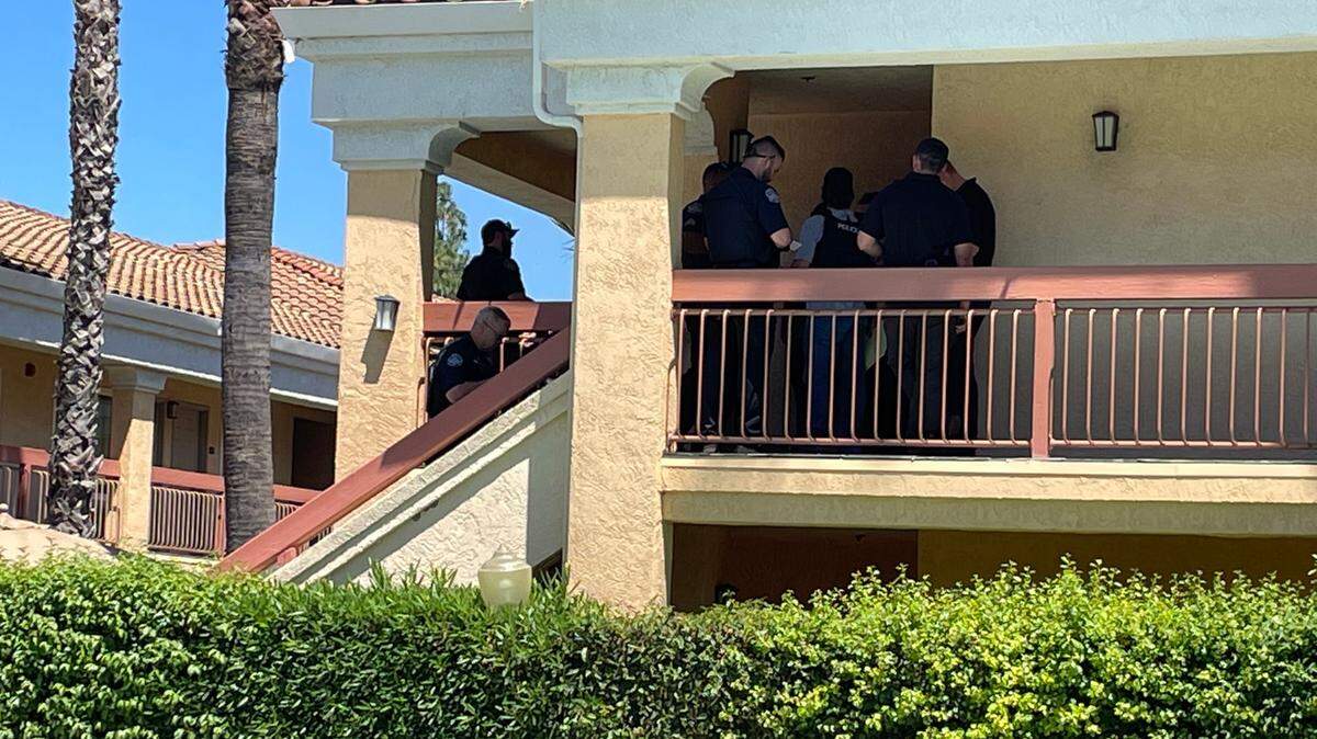 Modesto Police investigate a suspicious death at the Best Western Hotel on W. Orangburge Avenue on Wednesday, July 20, 2022.
