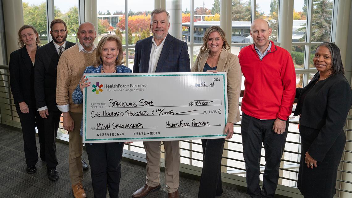 Healthforce Partners collaborated with the city of Modesto to create a $200,000 scholarship for students to pursue a master’s in social work