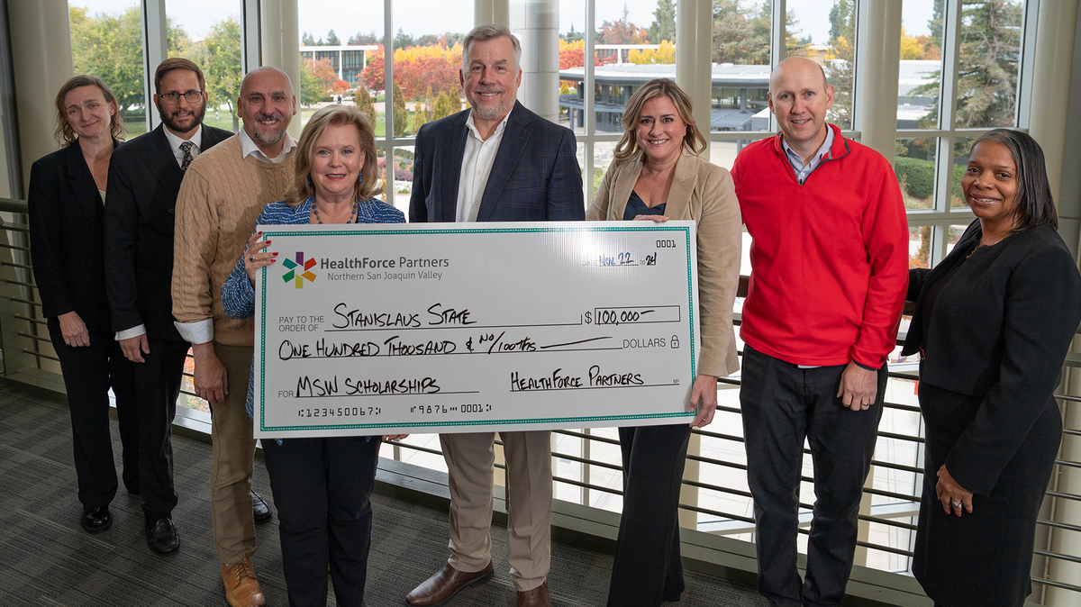 Healthforce Partners collaborated with the city of Modesto to create a $200,000 scholarship for students to pursue a master’s in social work