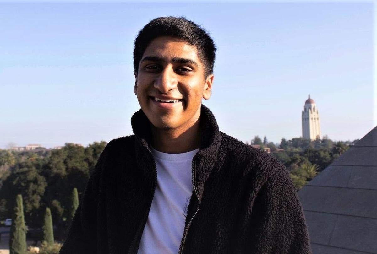 Enochs High School Senior Arnav Krishnamoorthi