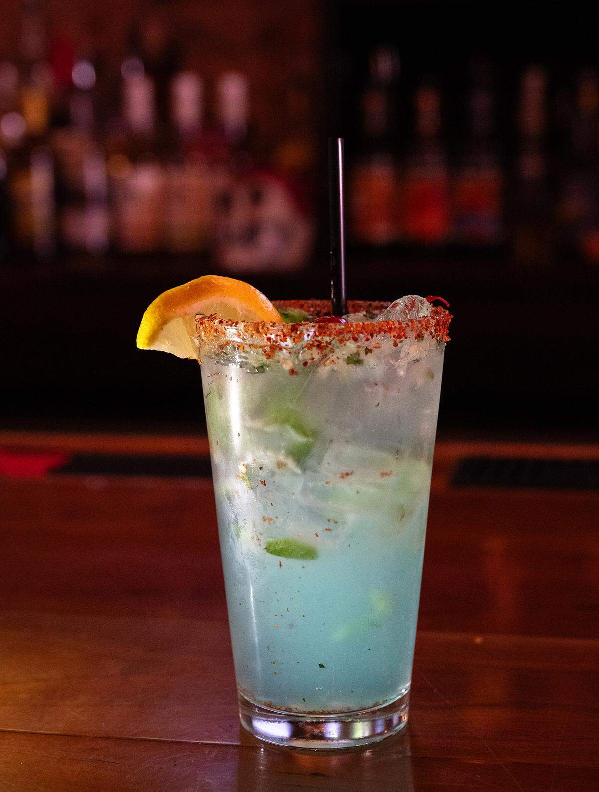 Farmers Market cocktail at The Goat Bar & Grill on 10th Street in Modesto, Calif., Thursday, Oct. 26, 2023.