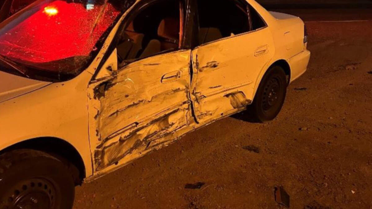 The 2001 Honda Accord involved in a fatal crash on Friday, August 1, 2025.