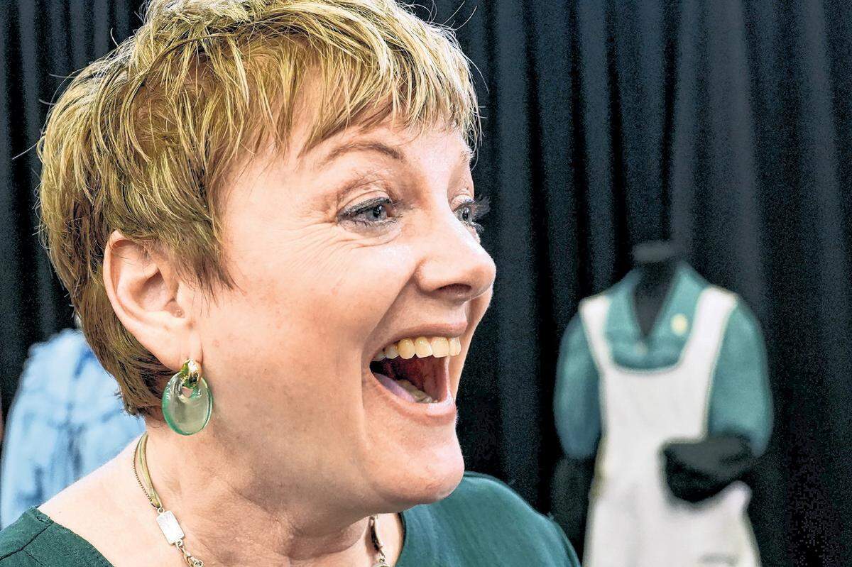 Alison Arngrim, who played Nellie Oleson in “Little House on the Prairie,” at an event in 2024.