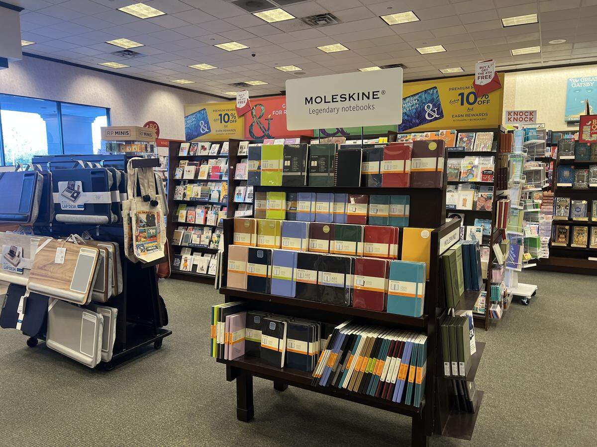 School supplies at Barnes & Noble in Modesto on McHenry Avenue.