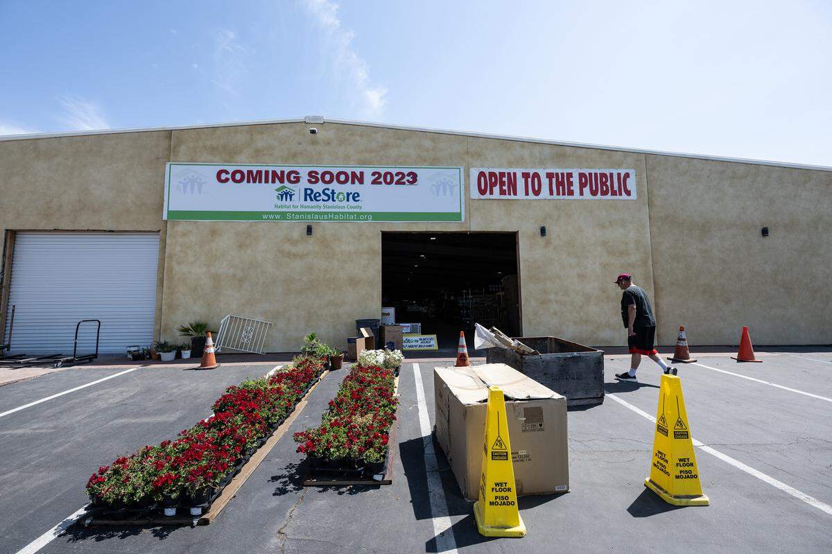 The new Habitat for Humanity Restore location is now open on Tenaya Drive in Modesto, Calif., Thursday, June 22, 2023.