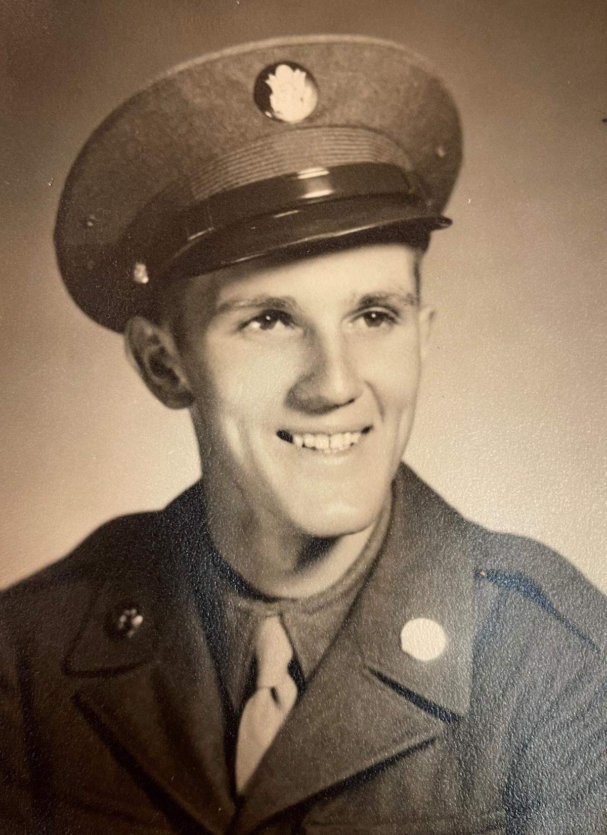 This portrait of William F. Maus is in the scrapbook about him that was found at a Modesto school and hopefully will be reunited with his family.
