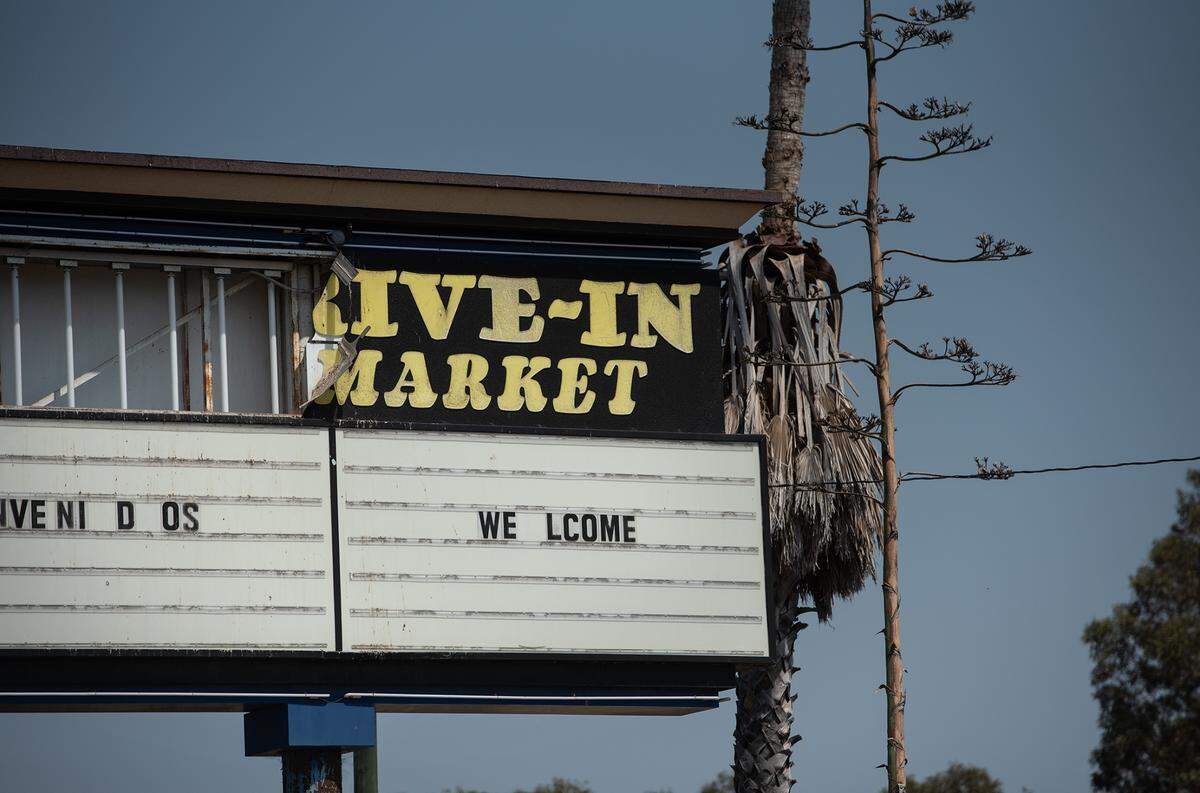 Mark Stotzer is working to re-open the Ceres Drive-In theater in Ceres, Calif., on Friday, Sept. 4, 2020.
