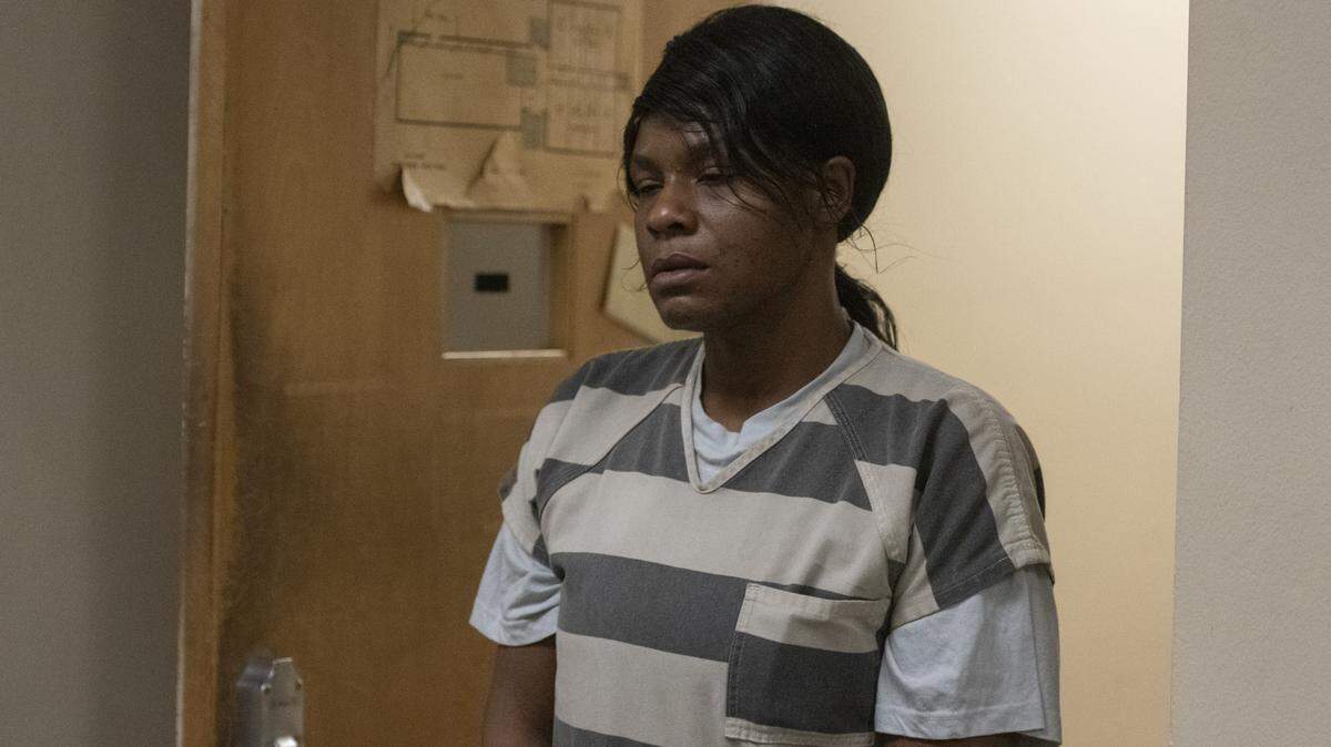 Zella Holmes appears in Stanislaus County Superior Court during her preliminary hearing in Modesto, where a judge ordered her to stand trial in the 2025 shooting death of Franklin Martin at a Ceres motel.