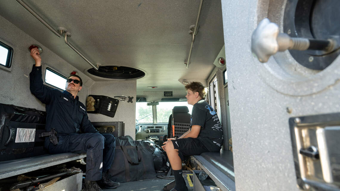 Modesto police demonstrate surveillance tech and other military-grade equipment