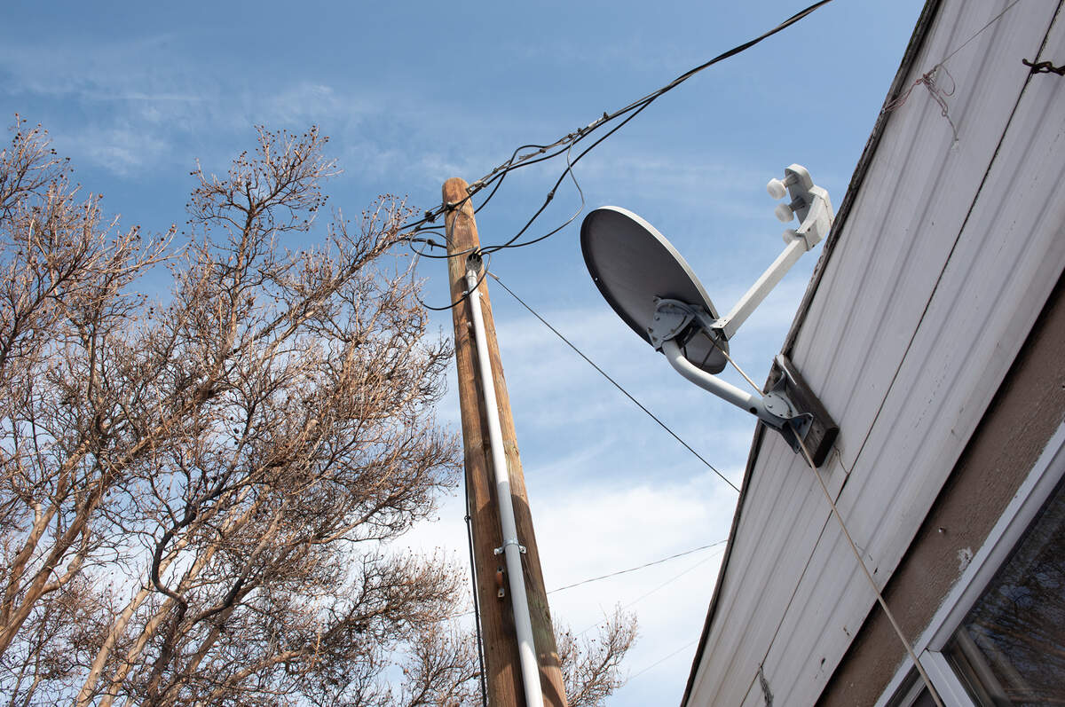 Electrical poles at Lazy Wheels mobile home park in Ceres, Calif., Friday, Dec. 23, 2022.