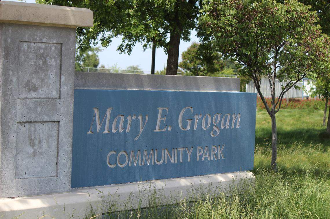 Mary Grogan E. Community Park was opened to the public in 2013 and named after a former Modesto parks and recreation director of Modesto.