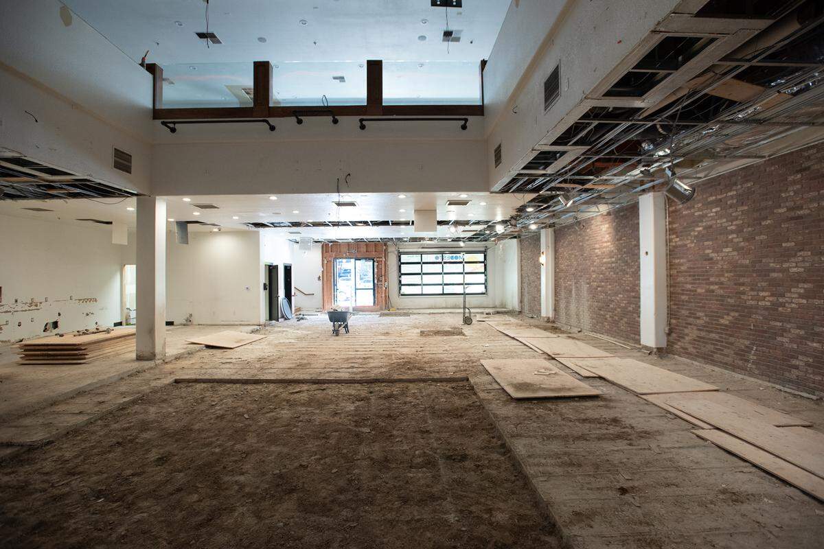 Construction has begun at the Modesto Children’s Museum on 11th Street in Modesto, Calif., Thursday, Nov. 3, 2022.