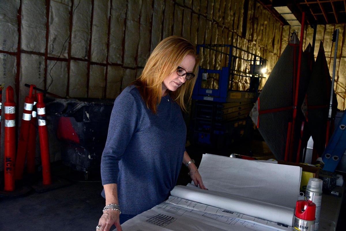Downtown Modesto’s State Theatre is adding a second screen for the first time in its 85-year history. Executive Director Kirstie Boyett looks at plans for the new theater on Oct. 9, 2019 in Modesto, Calif.