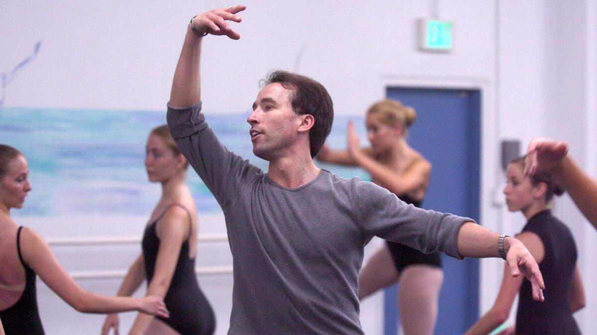 Renee Daveluy, pictured in 2004 when he took over as artistic director of Central West Ballet