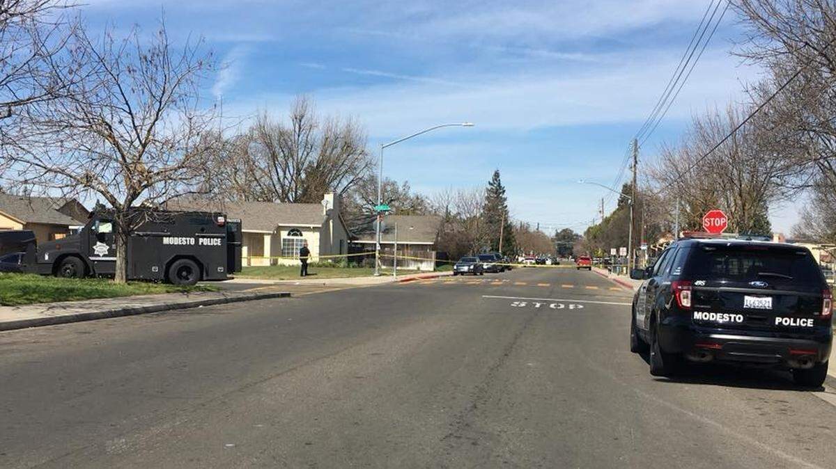 A suspect has been arrested in a March 8 shooting in the area of North McClure Road and Penny Lane near Hughes Elementary School in east Modesto.
