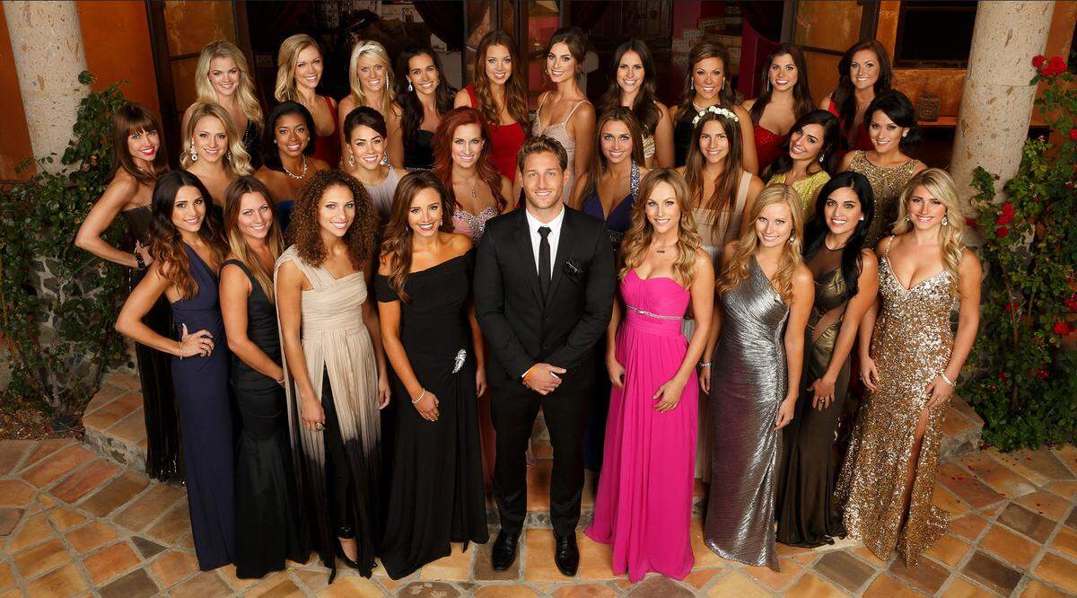 Inaugural Modesto Children’s Museum CEO Chelsie Webster (front row, third from right) was one of 27 contestants on “The Bachelor” with Juan Pablo Galavis during the reality dating competition’s 18th season in 2014.