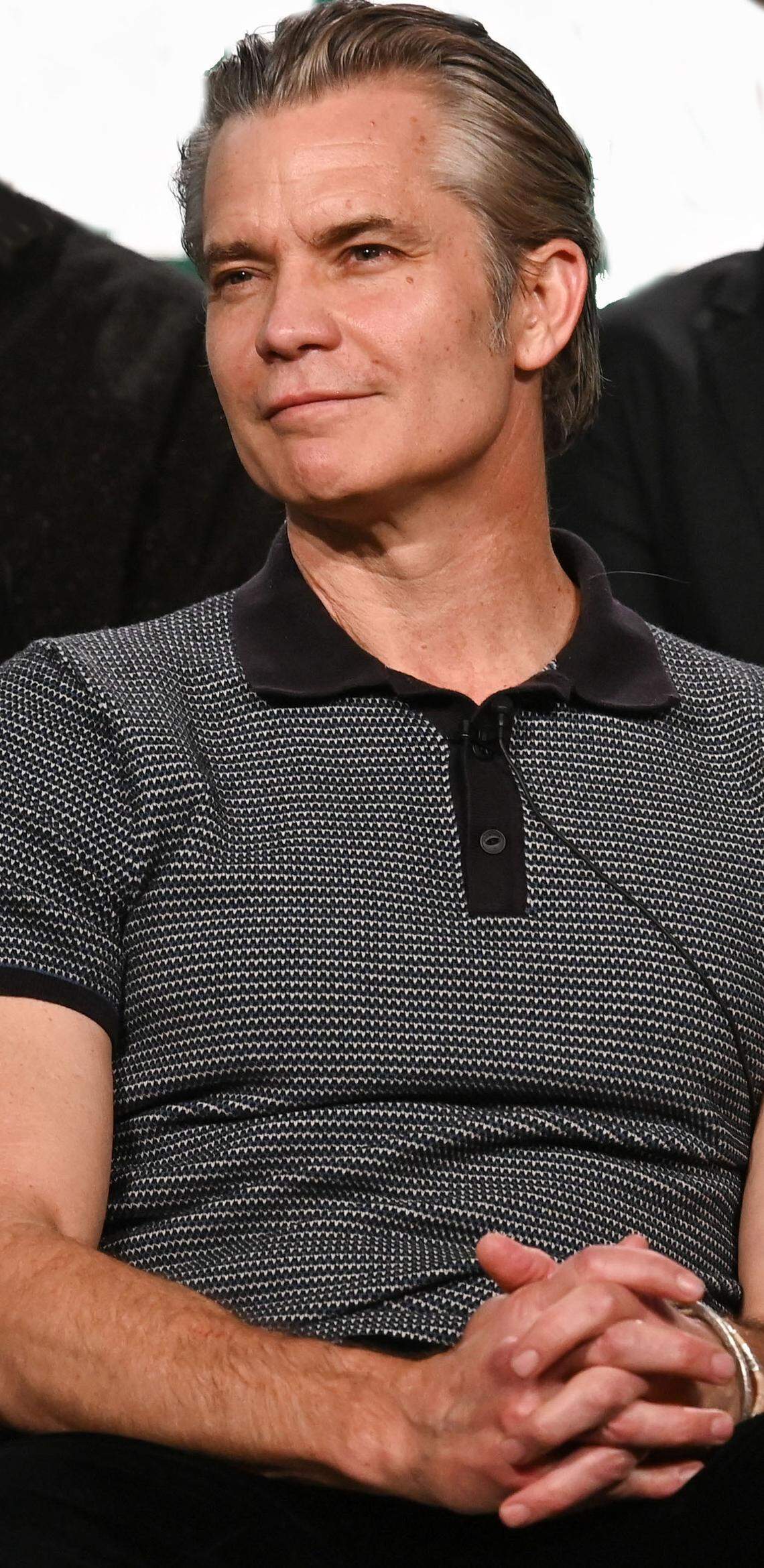 Timothy Olyphant was nominated for an Emmy for his role in the FX series “Justified.”