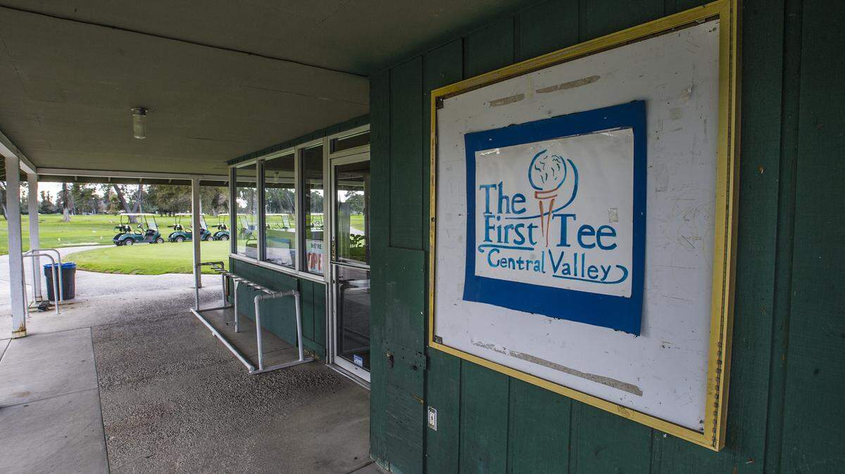 The clubhouse at Modesto Municipal Golf Course on Jan. 13, 2020, in Modesto, California. City officials could decide Tuesday to close and prepare for the sale of Modesto Municipal Golf Course, where generations have learned to play since the nine-hole course opened in the 1930s.