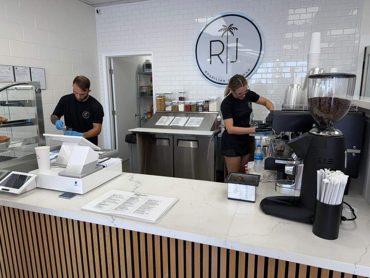 Samir Chantre and his wife, Nathalia, opened Rio Juice - Brazilian Juice Bar on Thursday, June 5.