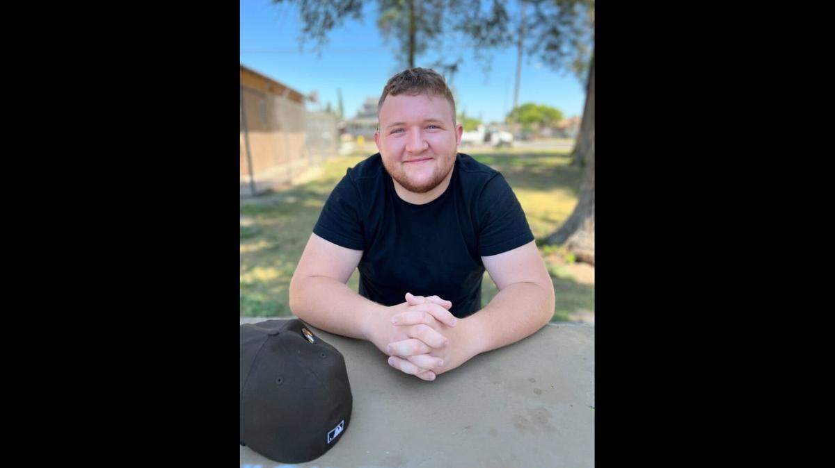 Fred Von Gunten lll, 21, was crushed in a forklift accident in October 2023 in Modesto, CA.