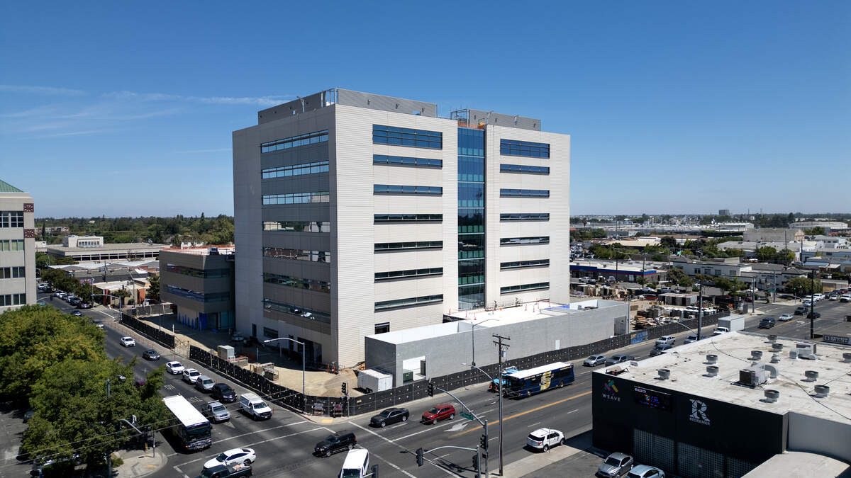 The new Stanislaus County Superior Court building under construction in Modesto, Calif., Tuesday, Aug.13, 2024.