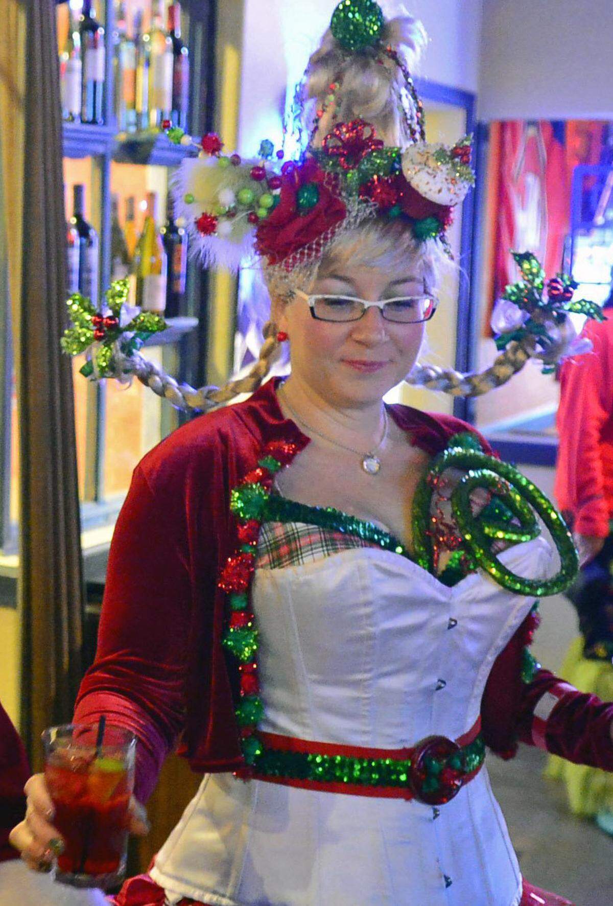 Aimee Crawford seen here in 2014 during a Santa Pub Crawl, was found deceased in a home near Oakdale, Calif. on May 1st, of this year. William Schendel of Modesto has been charged with her murder.