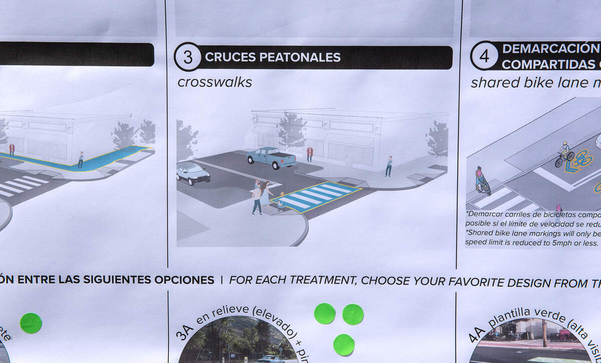 Traffic planners held a pop-up meeting to gain input from residents to help refine street design concepts in the Bystrom area of unincorporated south Modesto, Calif., on Friday, August 5, 2022.