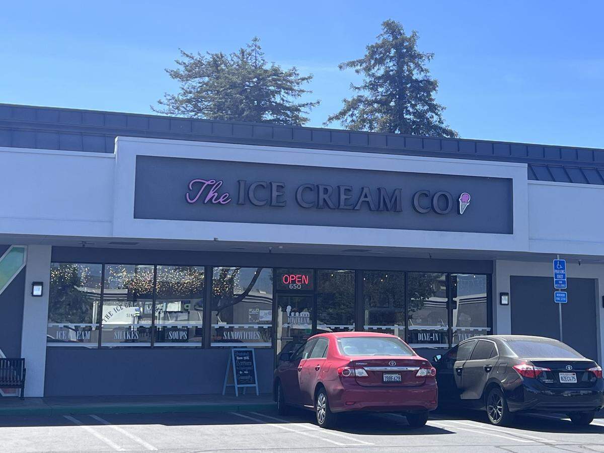 The Ice Cream Company in the Century Center shopping area on Orangeburg Avenue and Oakdale Road.