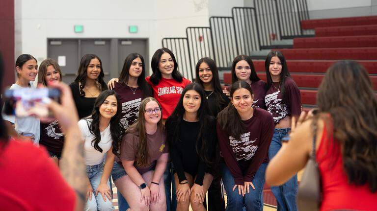 Pictures: Riverbank hosts historic signing day ceremony on campus