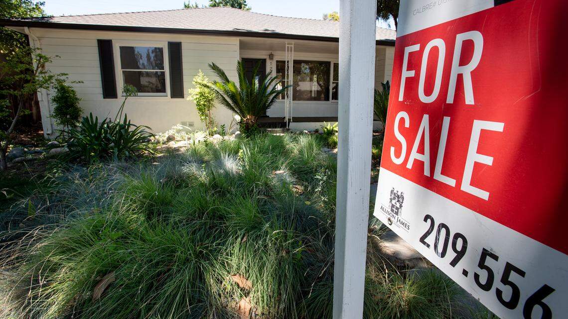 Home for sale in the College area of Modesto, Calif., on Friday, July 31, 2020.