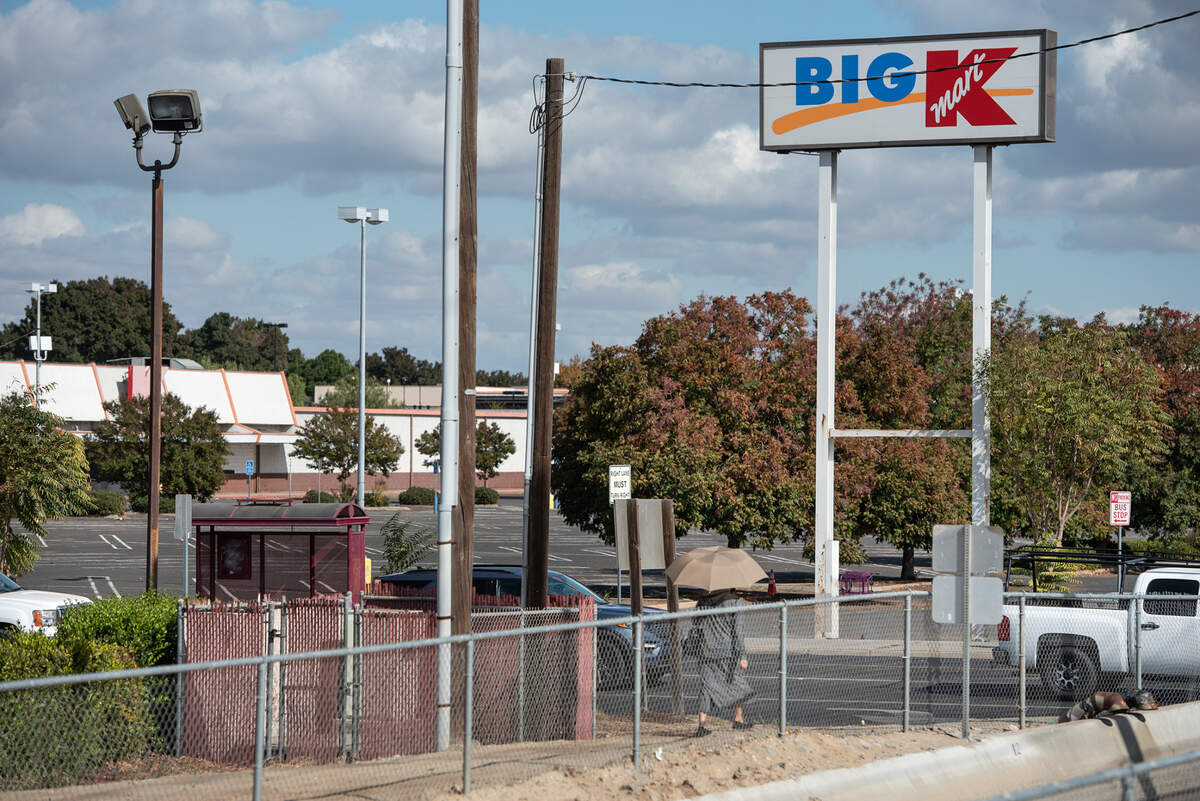 Former Kmart store on Hatch Road in Ceres, Calif., on Monday, Oct. 18, 2021.