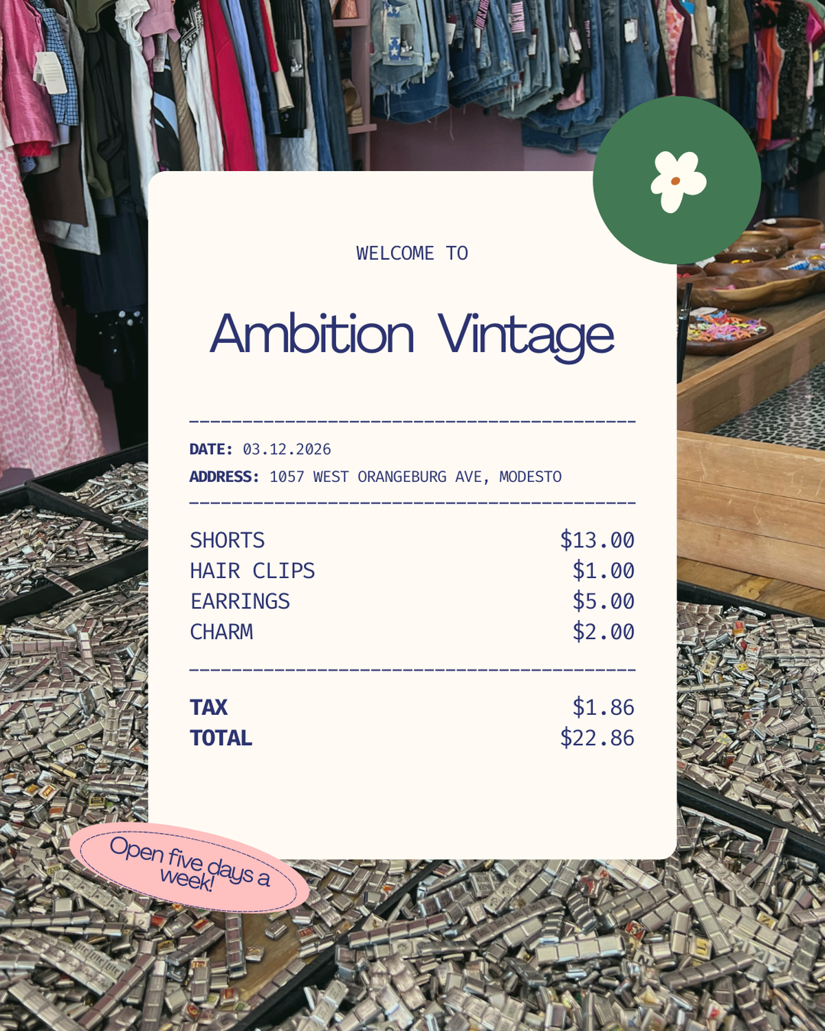 Explore Ambition Vintage, 1057 West Orangeburg Ave. in Modesto, with reporter Angela Rodriguez.