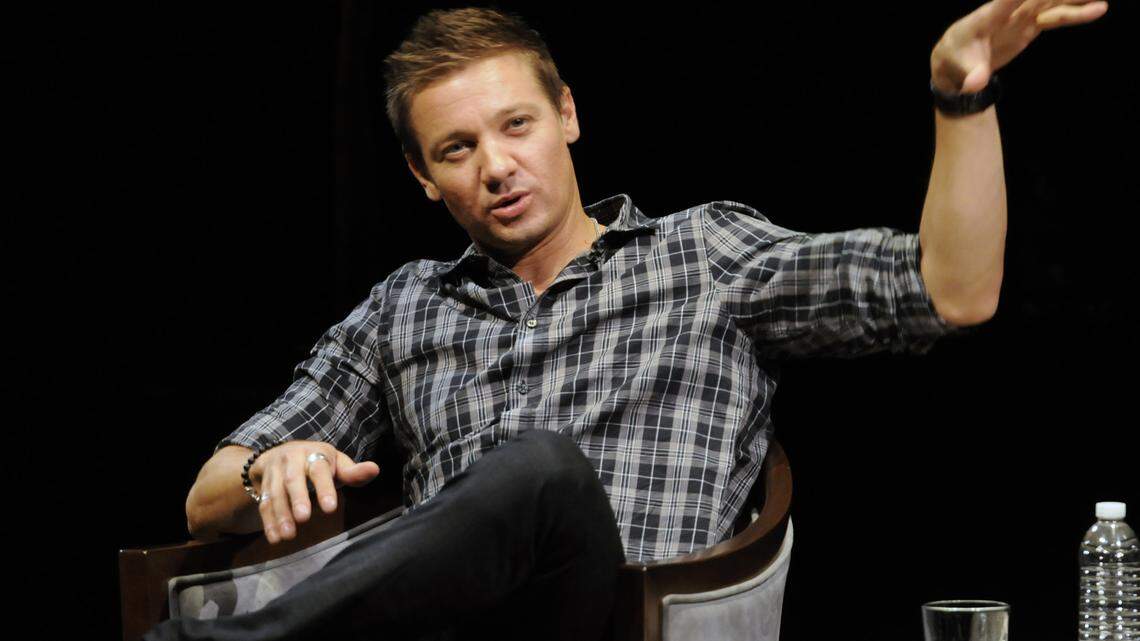 Jeremy Renner, pictured in a 2010 file photo at the Gallo Center in Modesto, will be on the new HGTV series “Celebrity IOU,” with his mom.