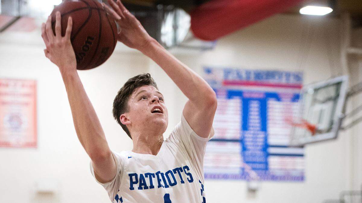 Beyer’s McKay Bundy scores on a fast break during the Western Athletic Conference game with Pacheco at Beyer High School in Modesto, Calif., Tuesday, Jan. 15, 2019. Beyer won the game 80-47.