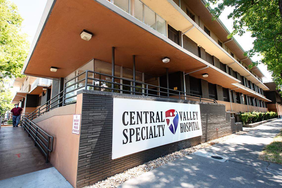 Central Valley Specialty Hospital received between $5 to $10 million in PPP taxpayer-backed funding. Pictured in Modesto, Calif., on Friday, July 24, 2020.