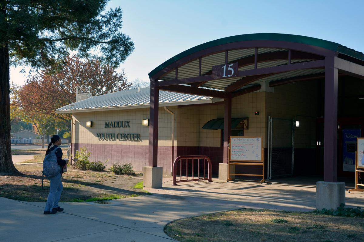 The city of Modesto has plans for extensive renovations to Cesar E. Chavez Park, pictured Nov. 29, 2023, that will include improvements to the Maddux Youth Center.