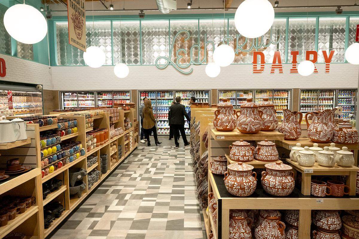 Vallarta Supermarkets during a vendor preview in Modesto, Tuesday, Feb. 4 , 2025.