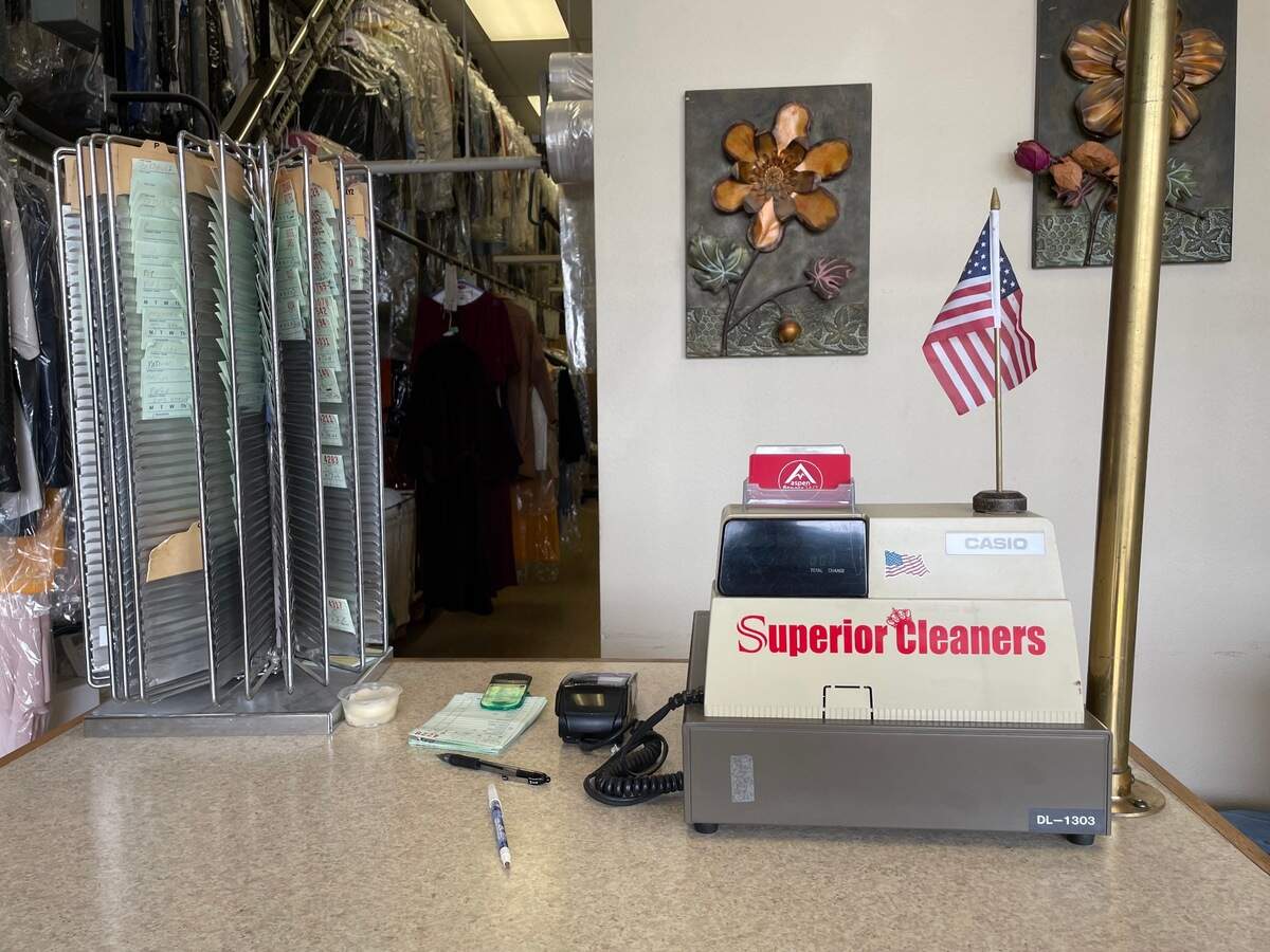 “This has nothing to do with us,” said Emik Solymanbeyk, owner of Superior Cleaners: “It’s them [Modesto] with Dow Chemical.”