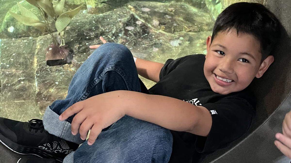 Julian Cordero, 7, of Patterson recently suffered a second ruptured aneurysm and is fighting to recover.
